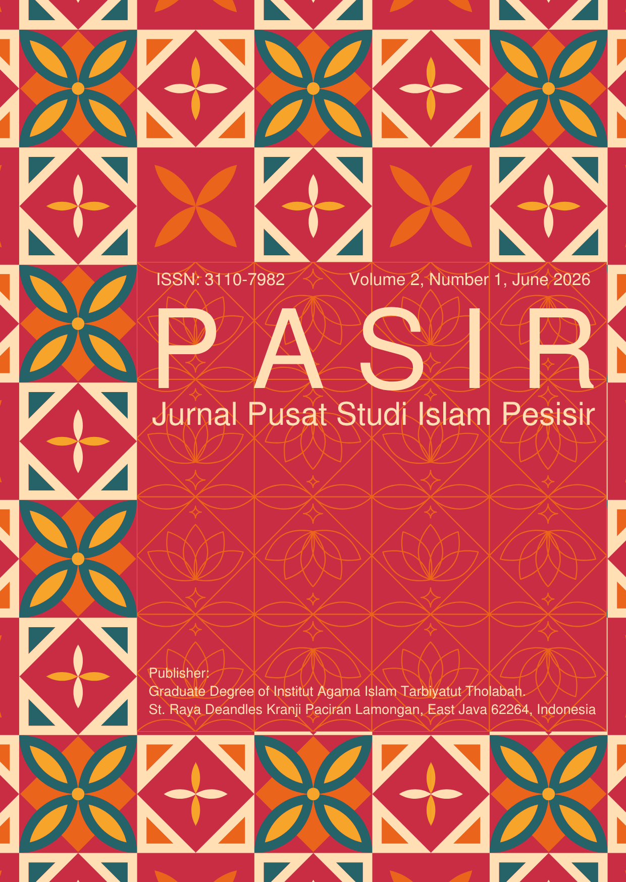 					View Vol. 2 No. 1 (2026): PASIR: Jurnal Pusat Studi Islam Pesisir
				