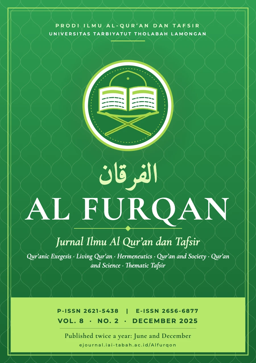 Cover of Al Furqan, VOL. 8 · NO. 2 · DECEMBER 2025