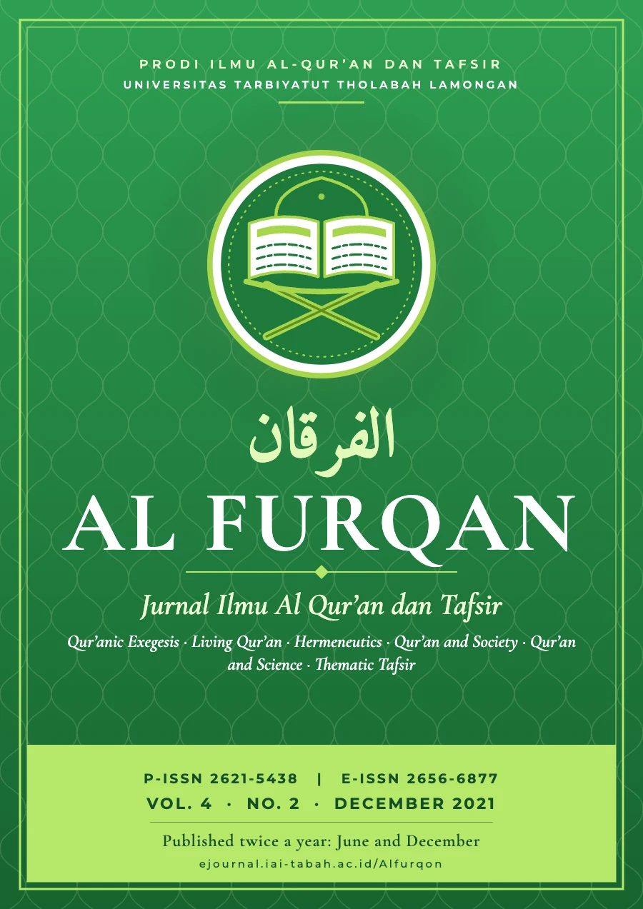 Cover of Al Furqan, VOL. 4 · NO. 2 · DECEMBER 2021